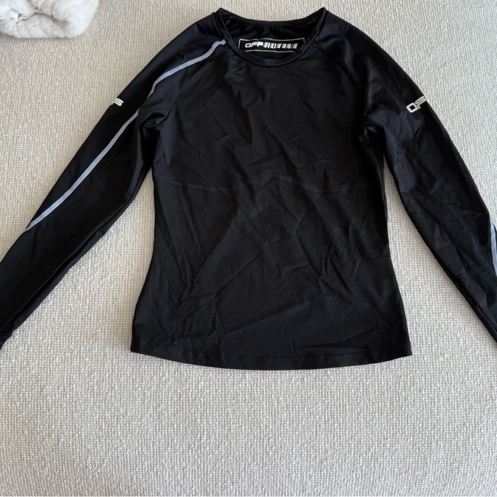 Off-White Logo Long Sleeve Top